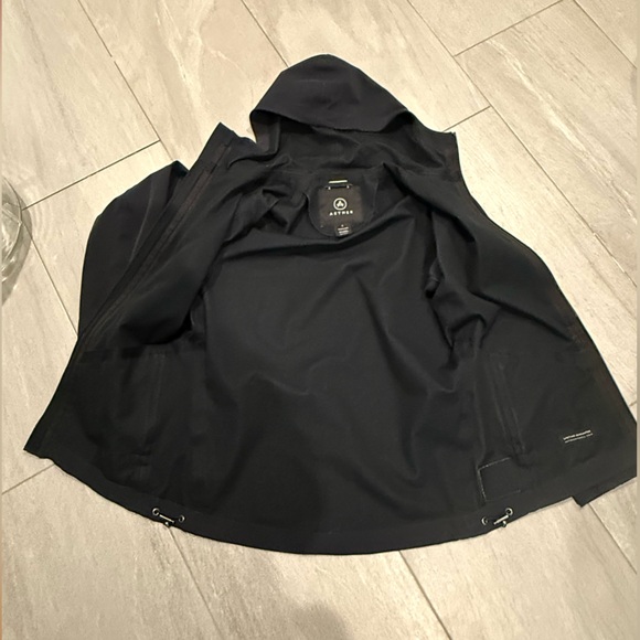 MENS AETHER BLACK LIGHTLY LINED JACKET SIZE 1 (Small) - Picture 2 of 5